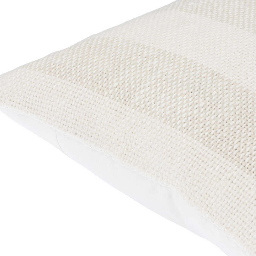 Mirko Beige Throw Pillow - Clearance