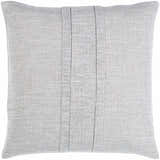 Stash Gray Cotton Throw Pillow - Clearance
