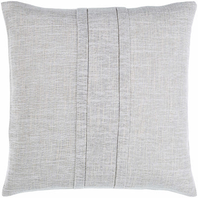 Stash Gray Cotton Throw Pillow