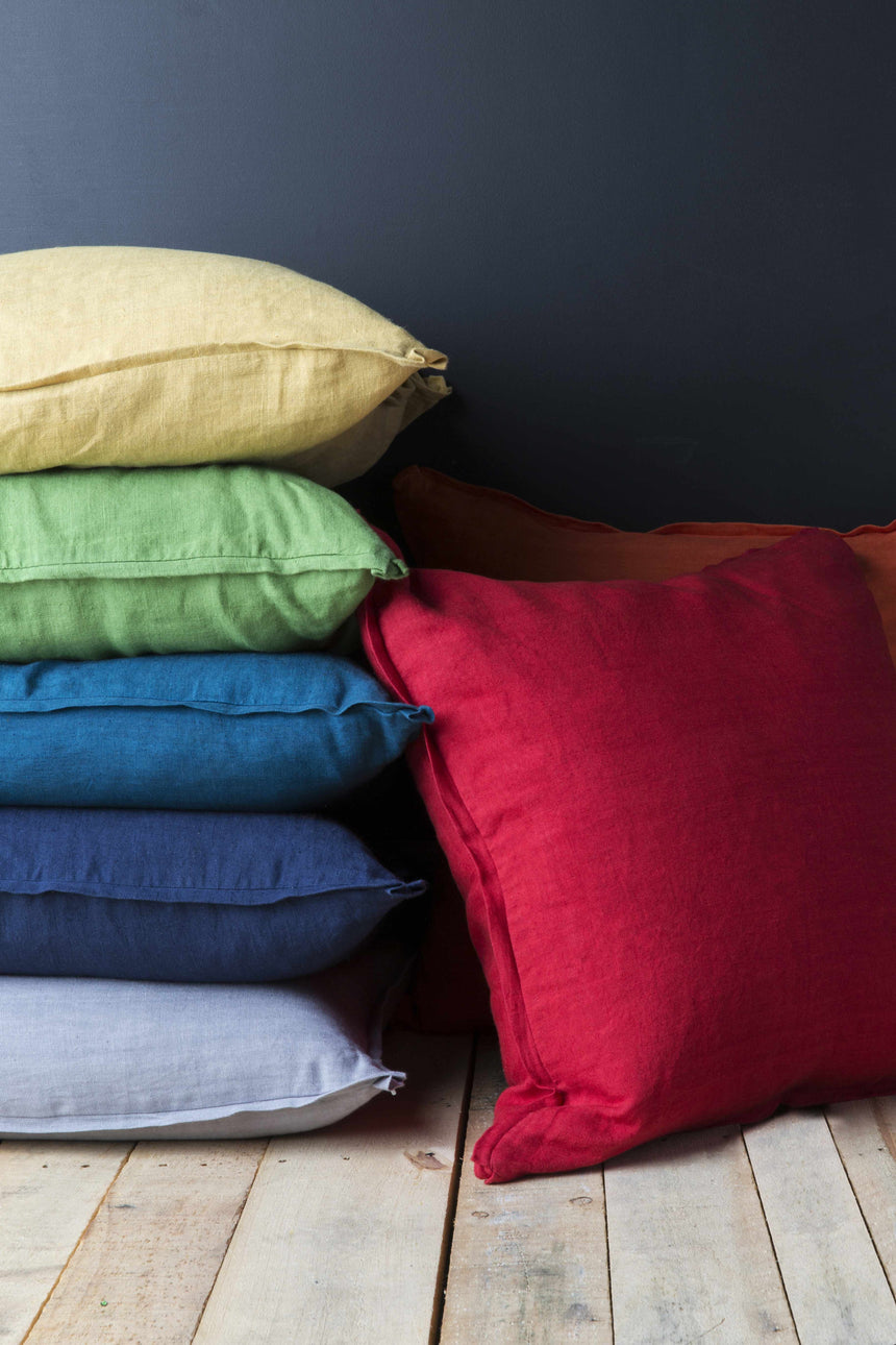 Navy Square Throw Pillow - Clearance