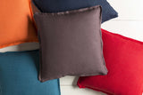 Navy Square Throw Pillow - Clearance