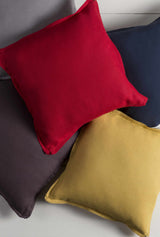 Navy Square Throw Pillow - Clearance