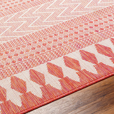 Asif Orange Area Rug - Clearance