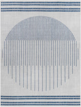 Aviya Blue & Gray Area Rug - Clearance