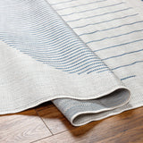Aviya Blue & Gray Area Rug - Clearance