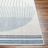 Aviya Blue & Gray Area Rug - Clearance