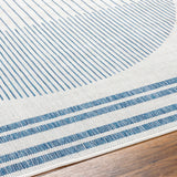 Aviya Blue & Gray Area Rug - Clearance