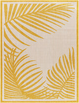 Dina Mustard & Beige Area Rug - Clearance