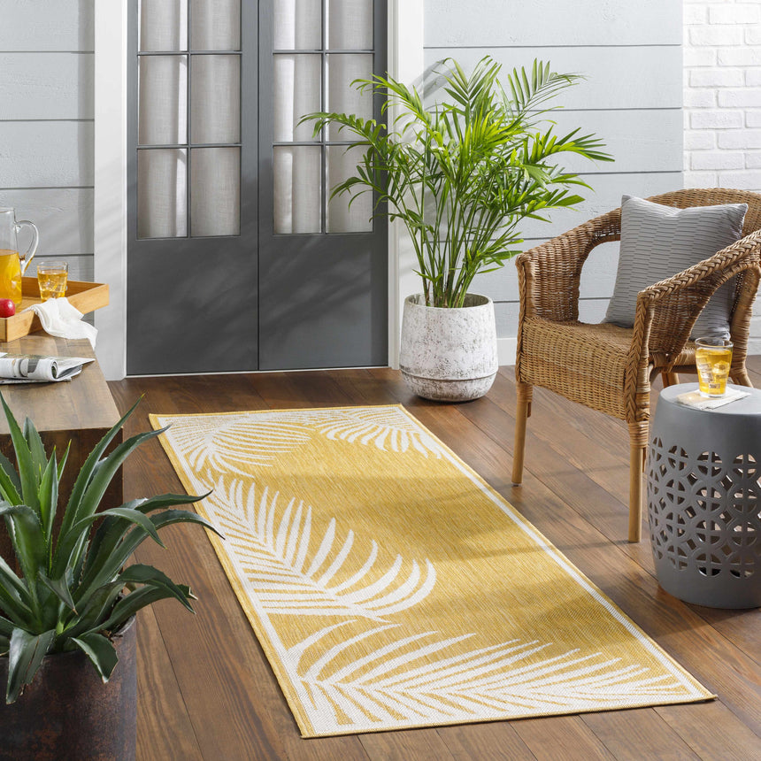 Dina Mustard Area Rug - Clearance