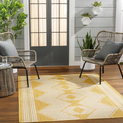 Evana Mustard Area Rug - Clearance