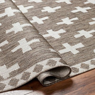 Kyna Brown Area Rug - Clearance