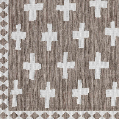 Kyna Brown Area Rug - Clearance