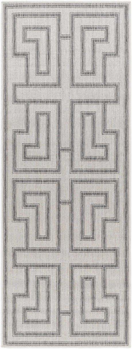 Taro Light Gray Area Rug - Clearance