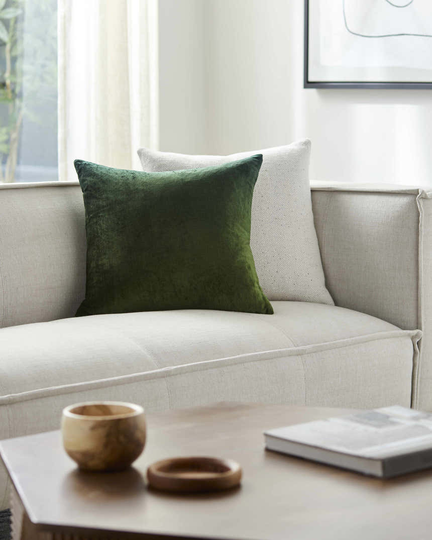 Sachi Green Throw Pillow - Clearance