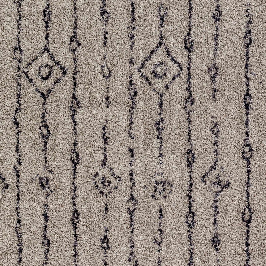 Demi Gray Washable Area Rug - Clearance