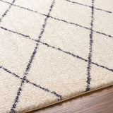 Deza Beige Washable Area Rug - Clearance