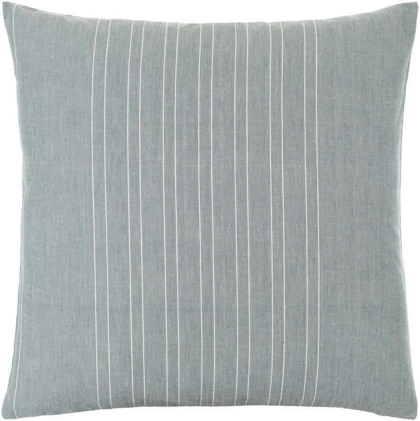 Malka Slate Gray Throw Pillow - Clearance
