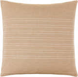 Malka Beige Throw Pillow - Clearance