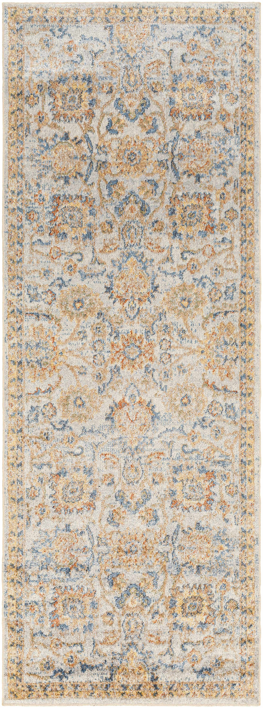 Dion Washable Floral Rug