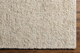 Sera Cream Hand Knotted Wool Area Rug - Clearance