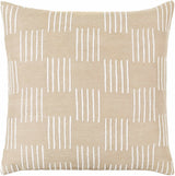 Kanha Beige Throw Pillow