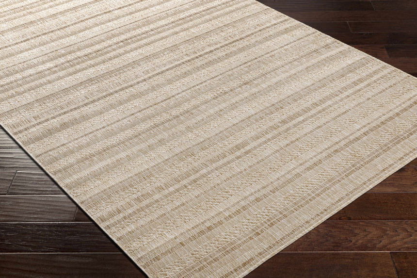 Sultanhisar Striped Nordic Rug