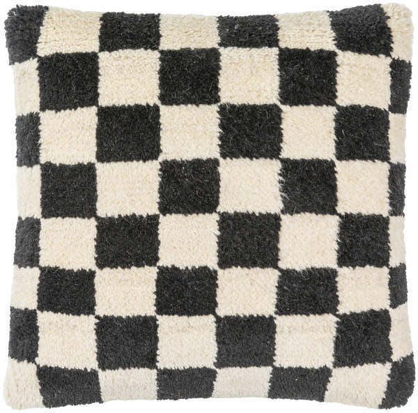 Nogah Black Throw Pillow - Clearance
