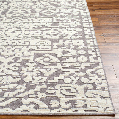 Beren Gray Washable Area Rug - Clearance