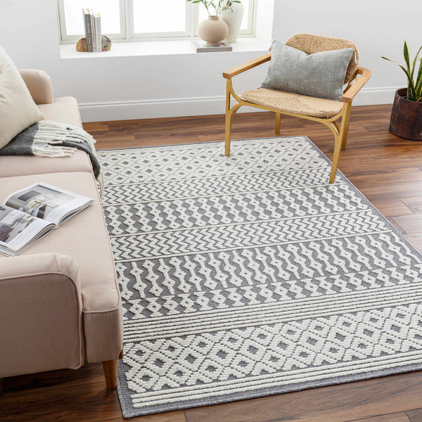 Drago Gray Area Rug - Clearance