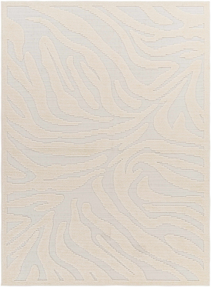 Keto Cream 3D Zebra Rug - Clearance