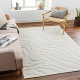 Keto Cream 3D Zebra Rug - Clearance