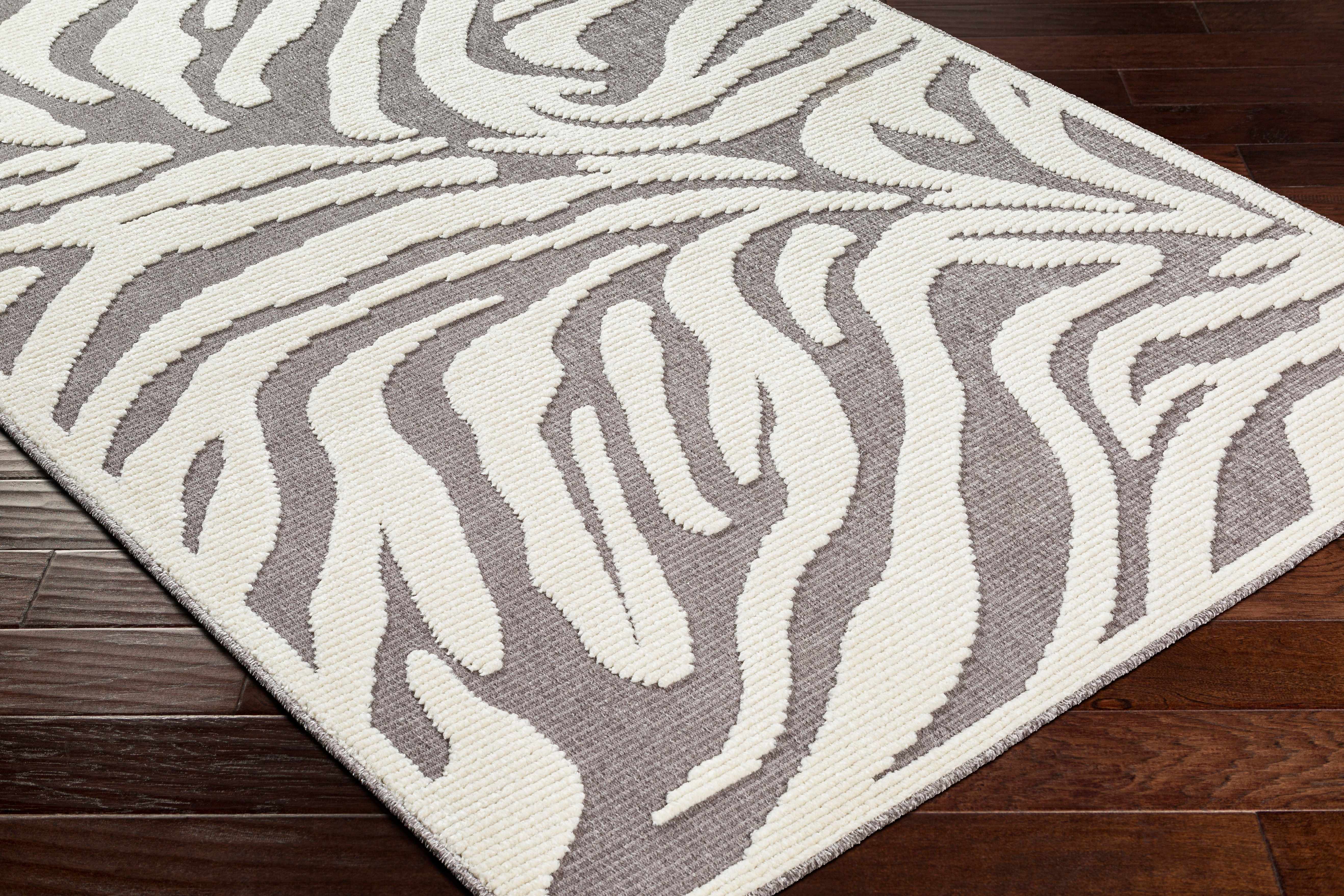 Keto Gray Zebra Rug - Clearance – Boutique Rugs