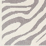 Keto Gray Zebra Rug - Clearance