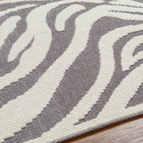 Keto Gray Zebra Rug - Clearance
