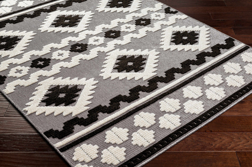 Noki Washable Textured Southwestern Rug - Clearance