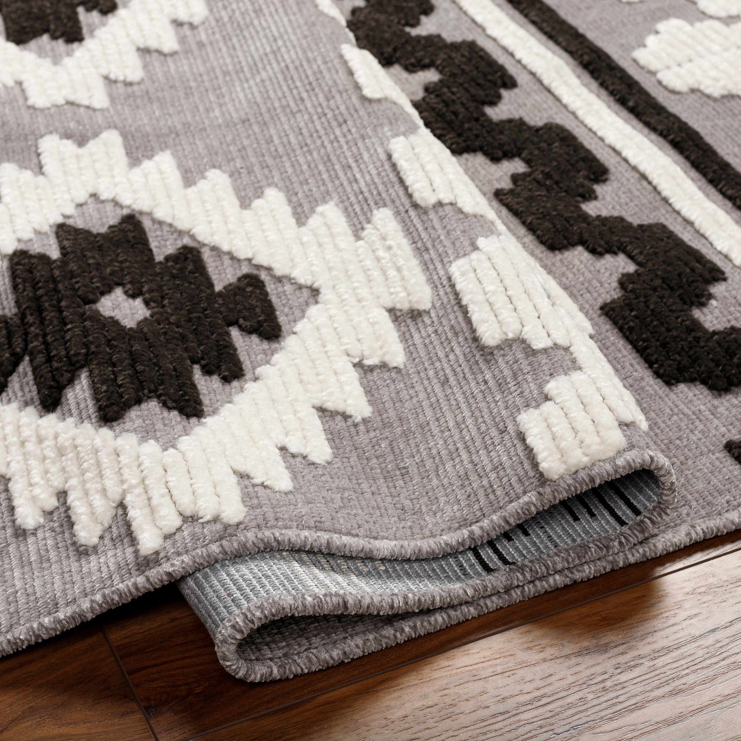 Noki Washable Textured Southwestern Rug - Clearance