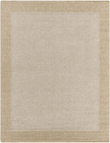 Close-up of the Endre Bone Indoor & Outdoor Area Rug, showcasing its woven texture and beige color palette. Design-Rectangle-71010