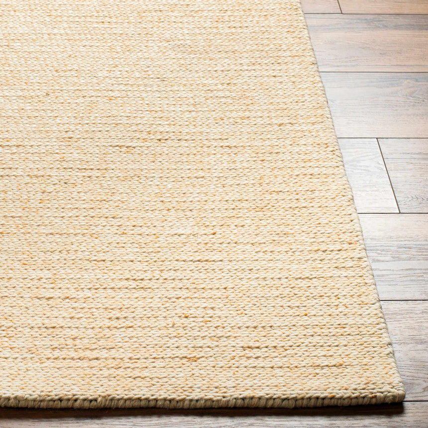 Alyra Yellow Solid Area Rug - Clearance