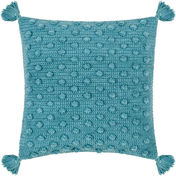 Lilka Aqua Throw Pillow - Clearance