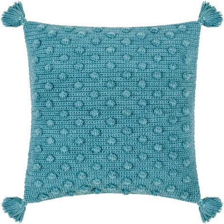 Lilka Aqua Throw Pillow