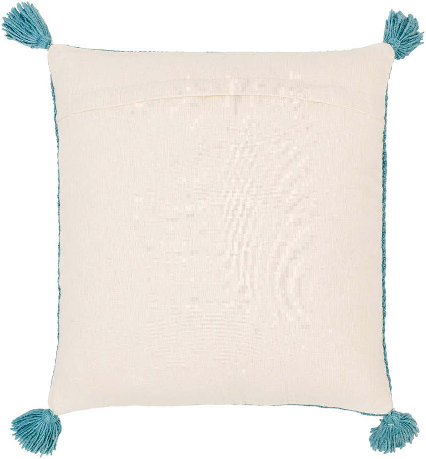 Lilka Aqua Throw Pillow