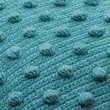 Lilka Aqua Throw Pillow