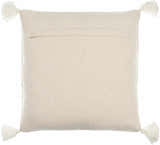 Lilka White Throw Pillow - Clearance
