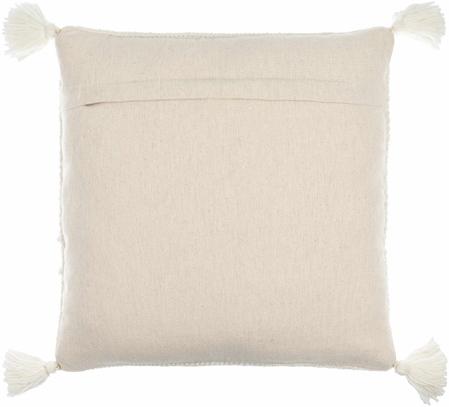 Lilka White Throw Pillow - Clearance
