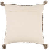 Litzy Dark Red Throw Pillow