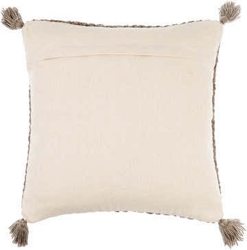 Litzy Dark Red Throw Pillow