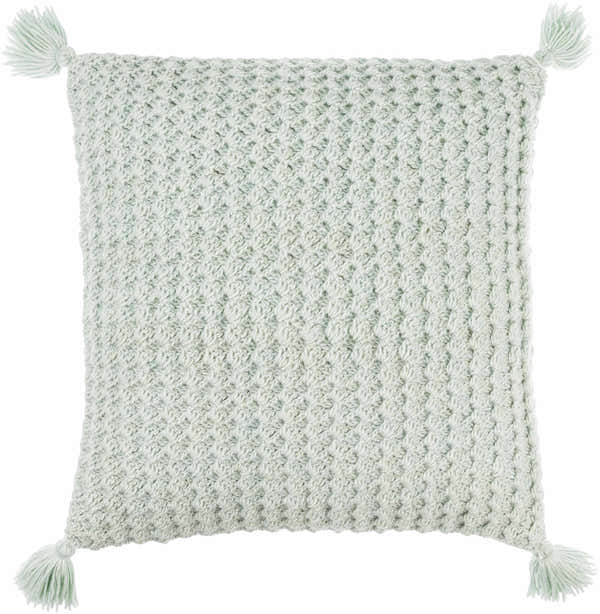 Litzy Light Blue Throw Pillow - Clearance