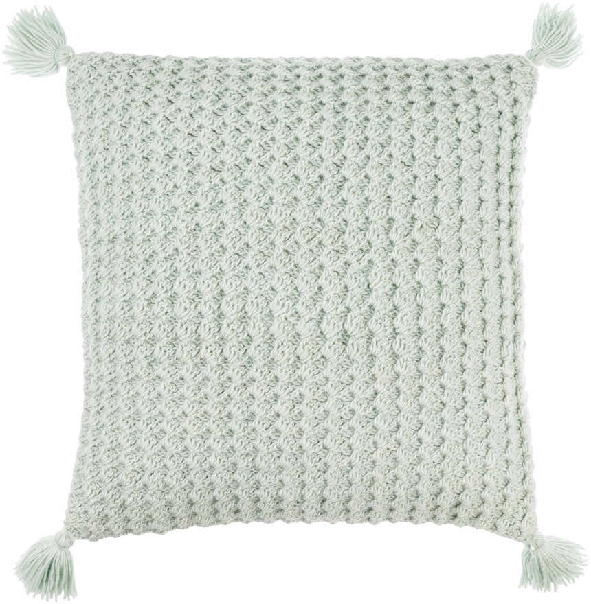 Litzy Light Blue Throw Pillow - Clearance