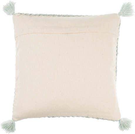 Litzy Light Blue Throw Pillow