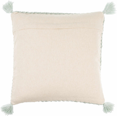 Litzy Light Blue Throw Pillow